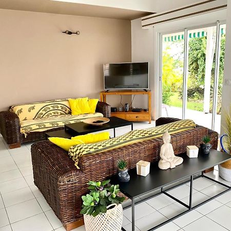 Villa 6-10 Pers, Vue Mer, Piscine Privee, Plage A Pieds Le Gosier  Kültér fotó
