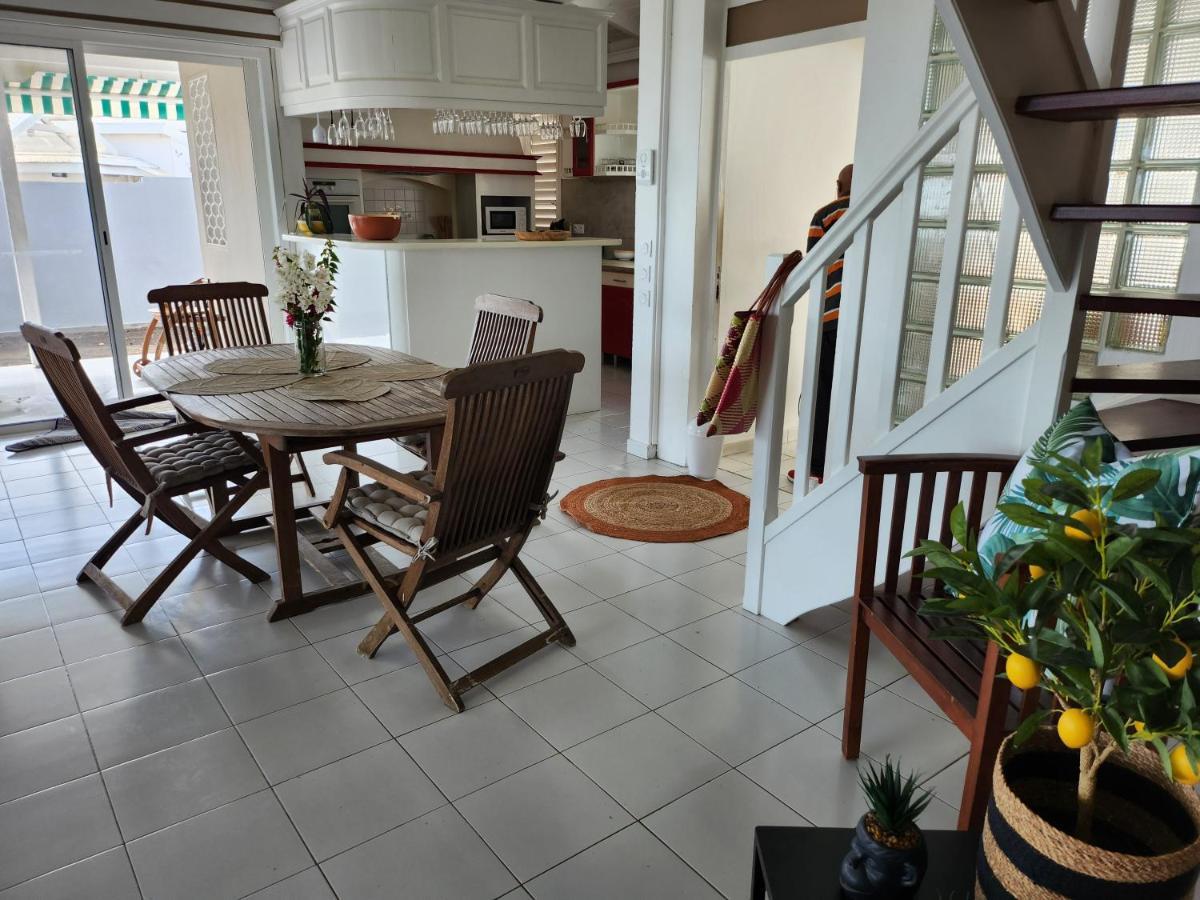 Villa 6-10 Pers, Vue Mer, Piscine Privee, Plage A Pieds Le Gosier  Kültér fotó