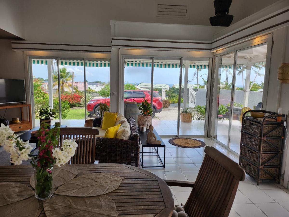 Villa 6-10 Pers, Vue Mer, Piscine Privee, Plage A Pieds Le Gosier  Kültér fotó