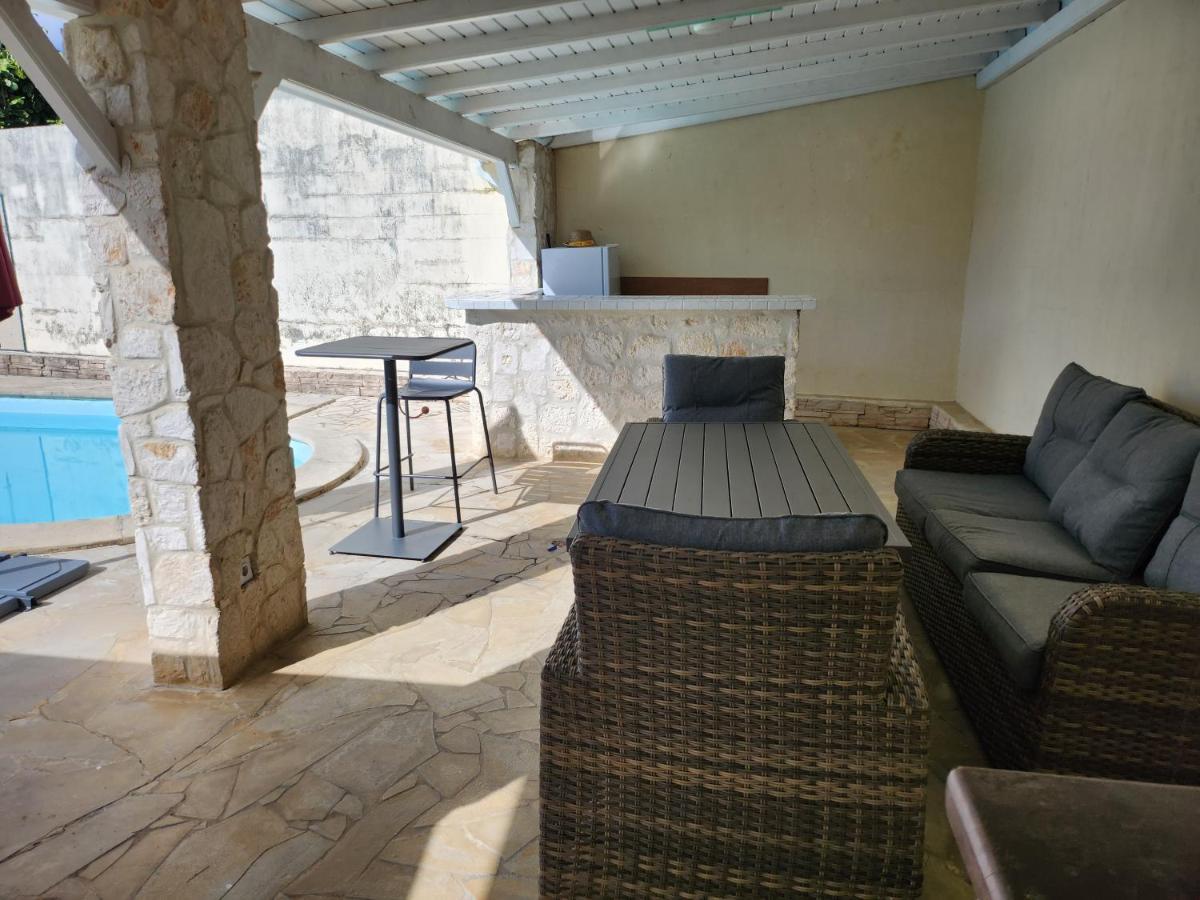 Villa 6-10 Pers, Vue Mer, Piscine Privee, Plage A Pieds Le Gosier  Kültér fotó