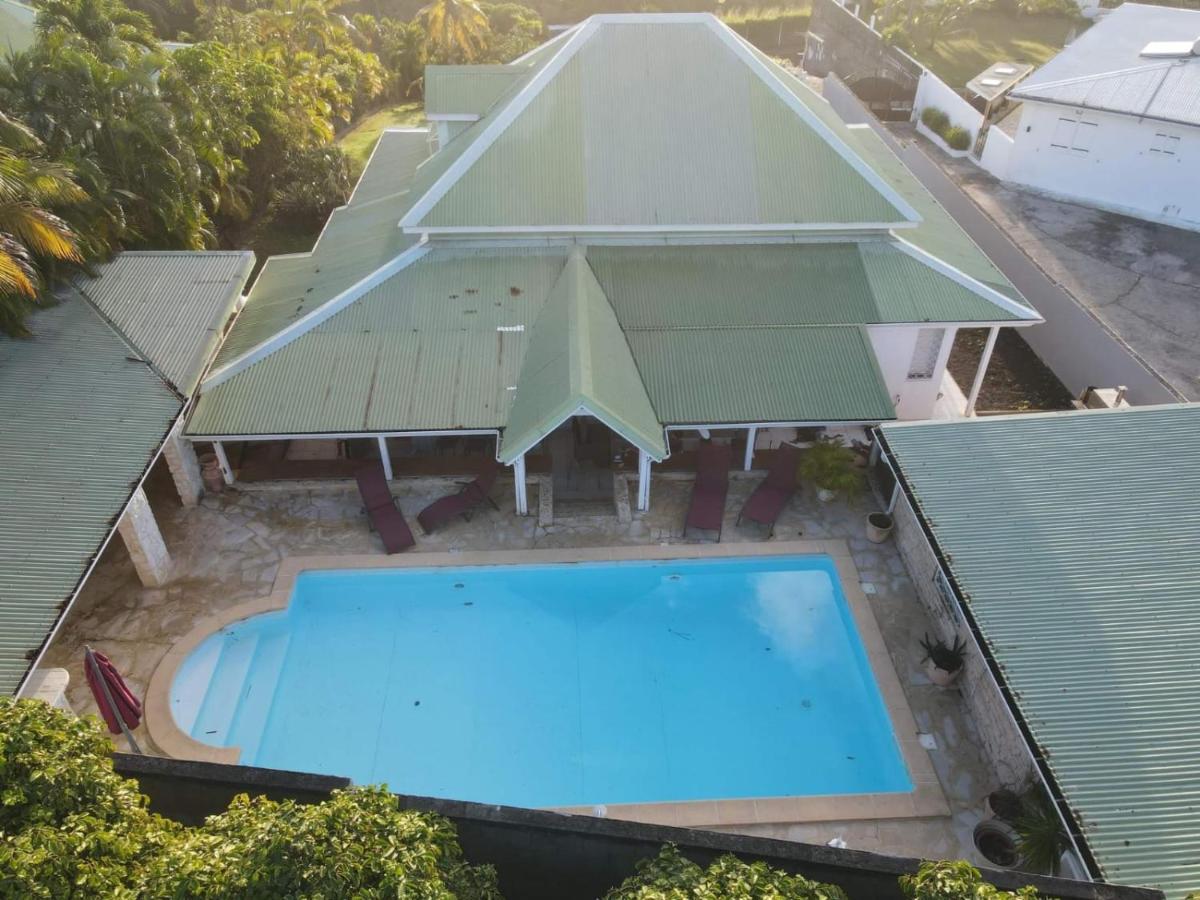 Villa 6-10 Pers, Vue Mer, Piscine Privee, Plage A Pieds Le Gosier  Kültér fotó
