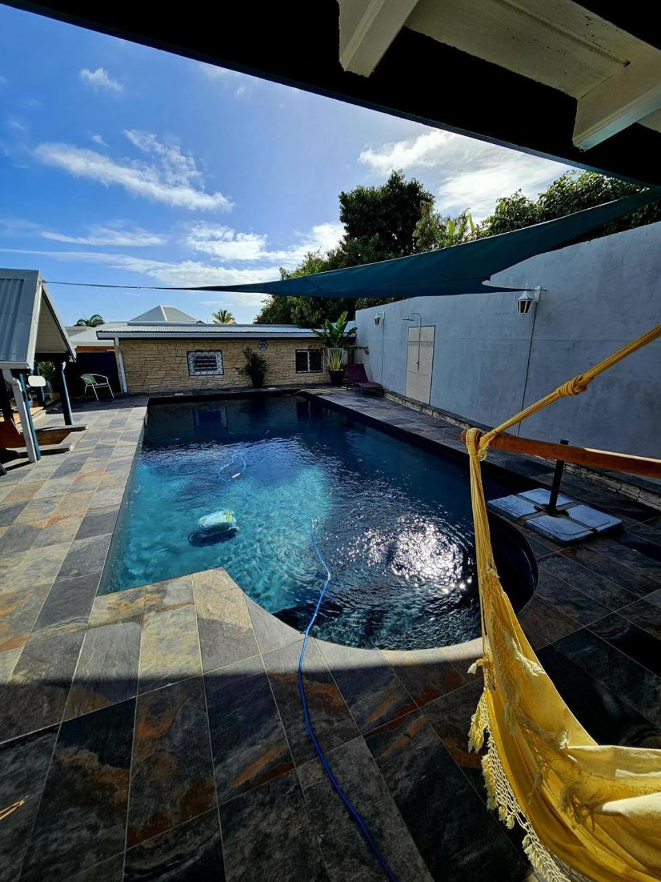 Villa 6-10 Pers, Vue Mer, Piscine Privee, Plage A Pieds Le Gosier  Kültér fotó
