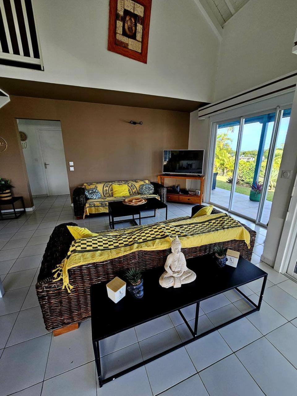 Villa 6-10 Pers, Vue Mer, Piscine Privee, Plage A Pieds Le Gosier  Kültér fotó