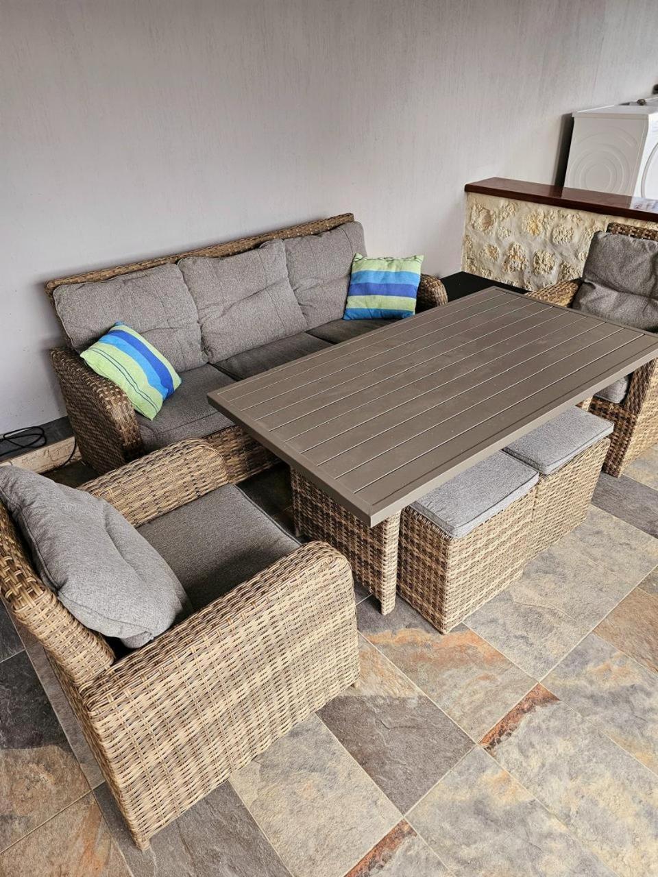 Villa 6-10 Pers, Vue Mer, Piscine Privee, Plage A Pieds Le Gosier  Kültér fotó