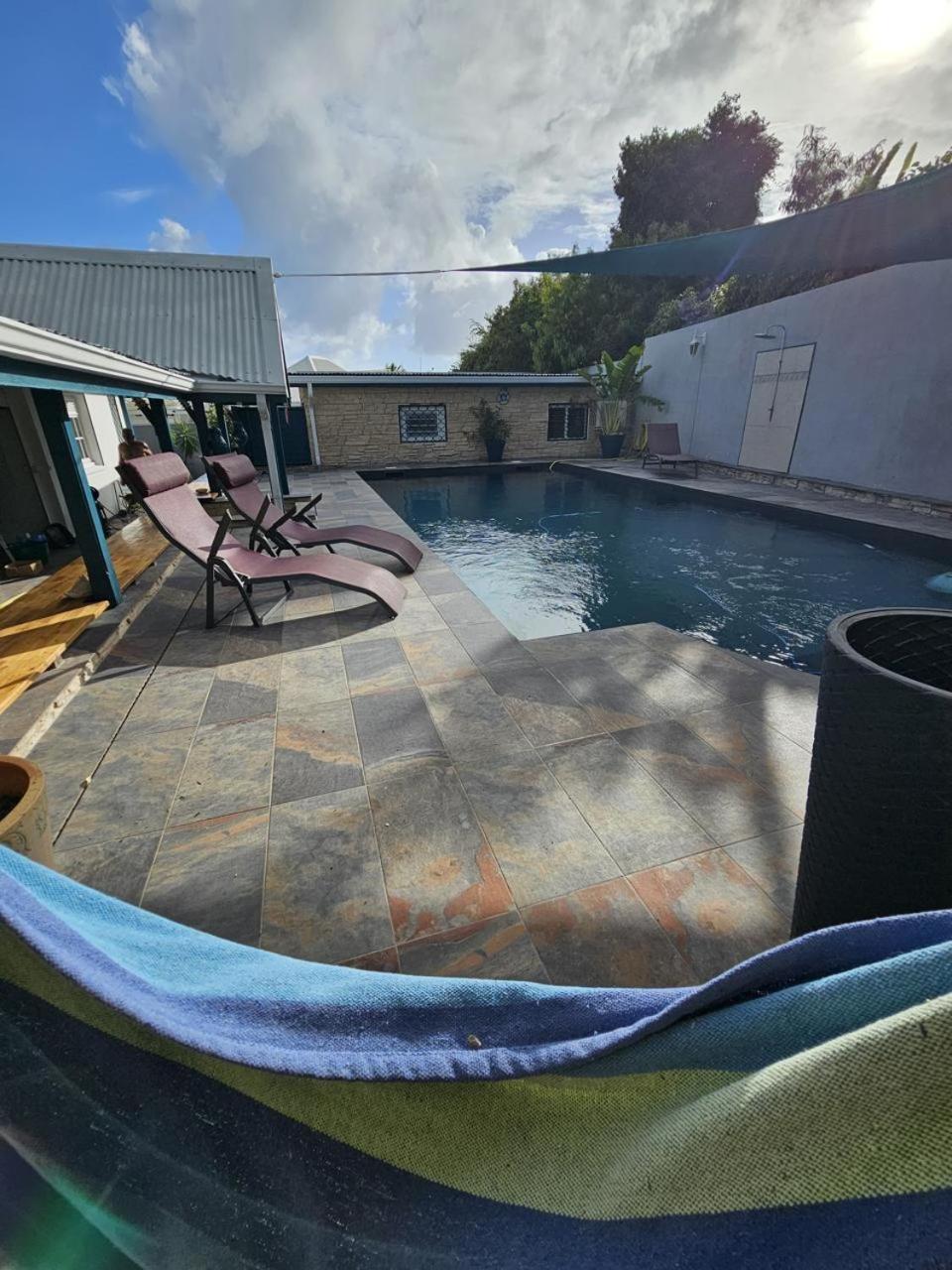 Villa 6-10 Pers, Vue Mer, Piscine Privee, Plage A Pieds Le Gosier  Kültér fotó